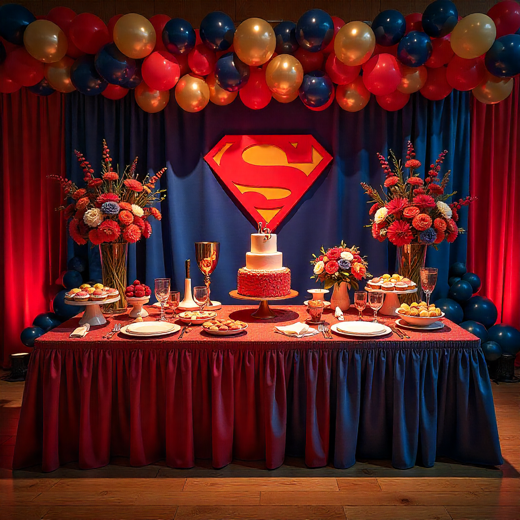 Superhelte temafest til børn